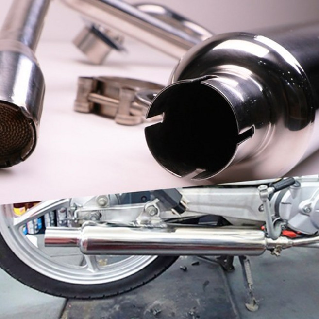 혼다 슈퍼커브110 21년부터 22년 머플러(촉매+도면) 바이커즈, 1개