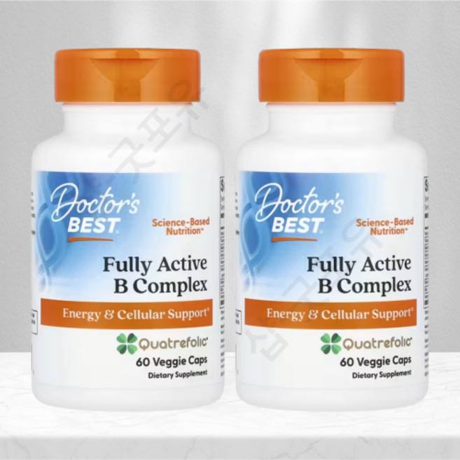 닥터스베스트 풀리 액티브 B 컴플렉스 베지 캡 30정 3개, 60정, 2개