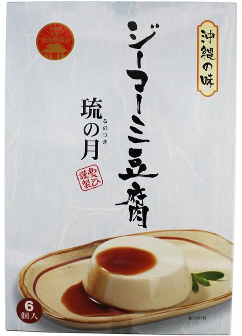 지마미두부 모찌리도후 오키나와 특산품 70g 6개입 루노츠키 땅콩두부, 6개