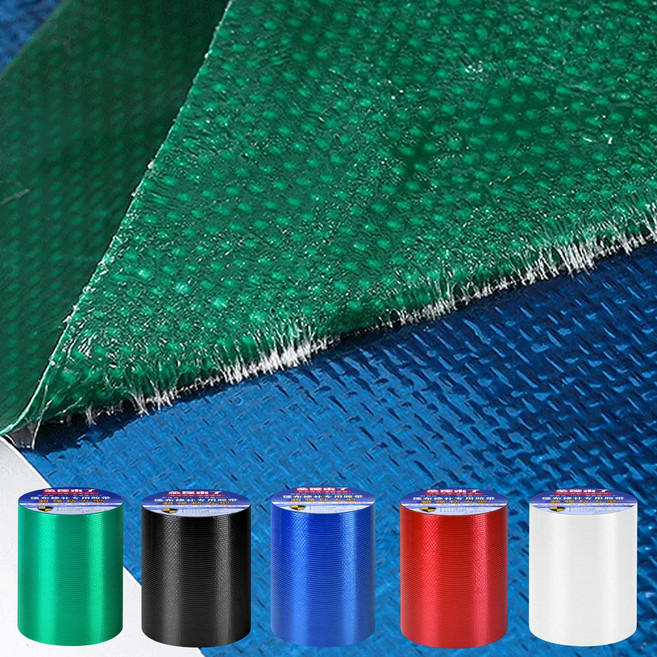 천막 보수 방수 테이프 타포린 텐트 수리 갑바 구멍 땜빵 수선 15cm 5m, 화이트 150mm