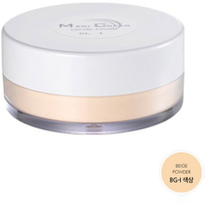 동성제약 메디커버 페이셜 피니쉬 루스 파우더 25g BG-I호 (베이지톤), BG-I, 1개