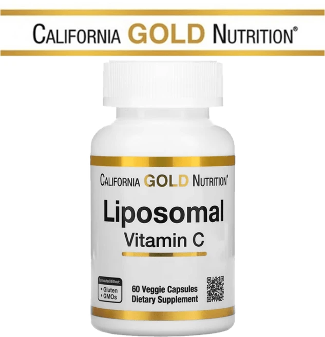 캘리포니아골드뉴트리션 CGN 리포솜 비타민C 250mg 식물성 캡슐60개 비타민씨 리포좀 비타민씨 리포소만, 60정, 1병 - 쿠팡