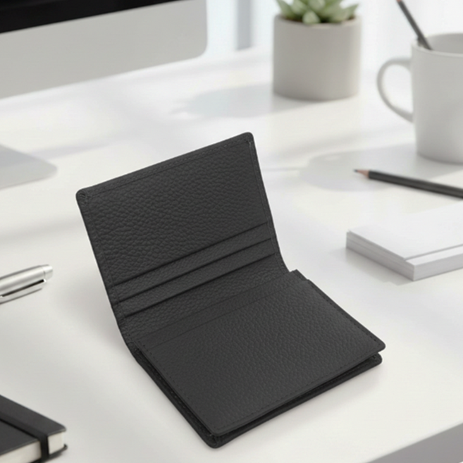 모아뎀 남자 소가죽 카드 명함 지갑