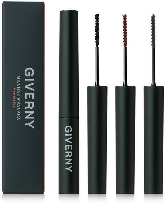 지베르니 밀착 센서티브 마스카라, 1개, 01 블랙
