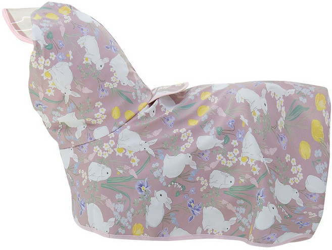 강아지 아웃도어 판초 우비 중형견 대형견 레인코트, 토끼, 1개