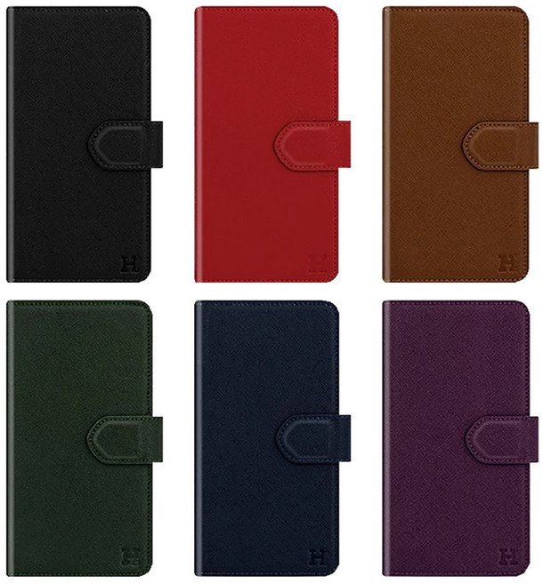 하버드 PU레더 가죽 갤럭시 Z폴드4 SM- F936 다이어리 지갑형 휴대폰 케이스