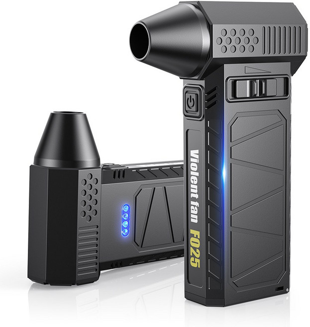 초강력 미니 청소기 핸디 에어건 무선 송풍기 무단 변속 먼지제거 휴대용 차량용 캠핑용, F025