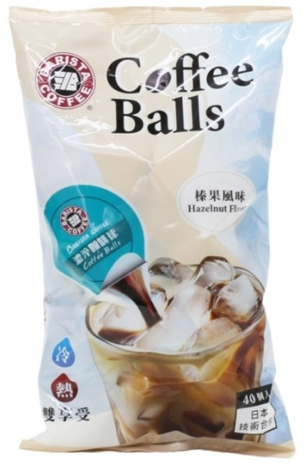 바리스타커피 헤이즐넛 커피 볼 캡슐형 액상커피, 18ml, 40개입, 1개
