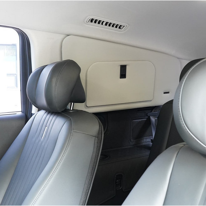 카마인 스페이스큐브 아이오닉9 윈도우백 3열 창문 수납함, 그레이