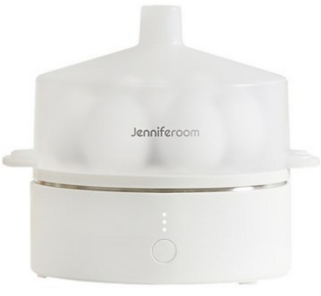 제니퍼룸 스마트 말하는 에그보일러 찜기 7구, JR-EB0701WH