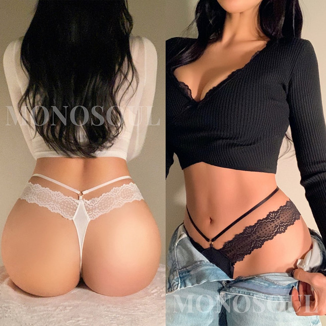 모노소울 1+1 마시멜로 티팬티 섹시 심리스 T팬티 세트