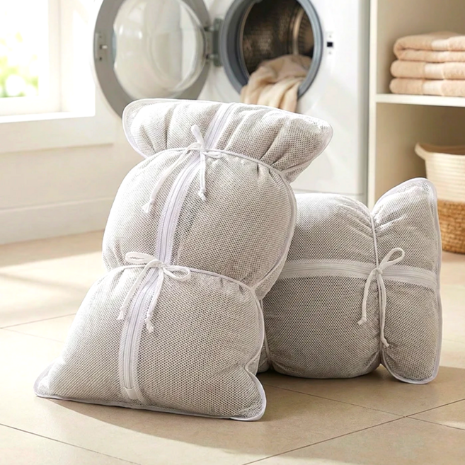 윤베라 압축 변형방지 베개 베개솜 빨래 세탁망, 화이트, 2개