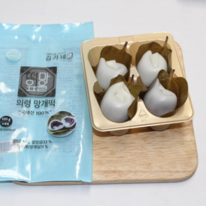 의령 망개떡 낱개입, 30g, 4개