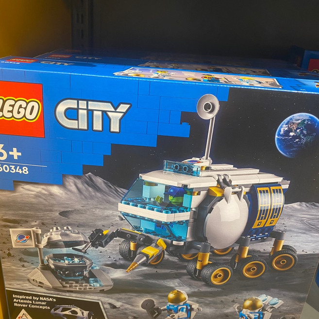 레고 시티 달 탐사 차량 60348, 혼합색상, 1