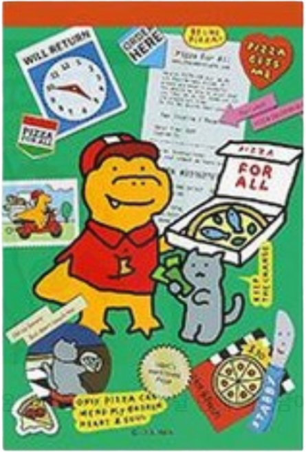 아트박스/조구만 리갈패드, 티라노, 1개