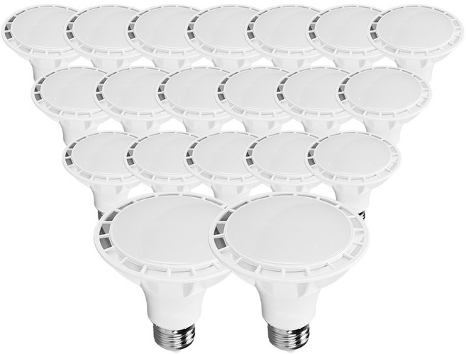 라인조명 LED에코 파30램프 15W PAR30 집중형 확산형, 20개, 3. 확산형 주백색(아이보리빛)
