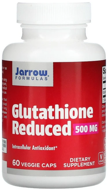 자로우 환원형 글루타치온 500mg 베지캡슐 60정 고함량, 1개 - 쿠팡