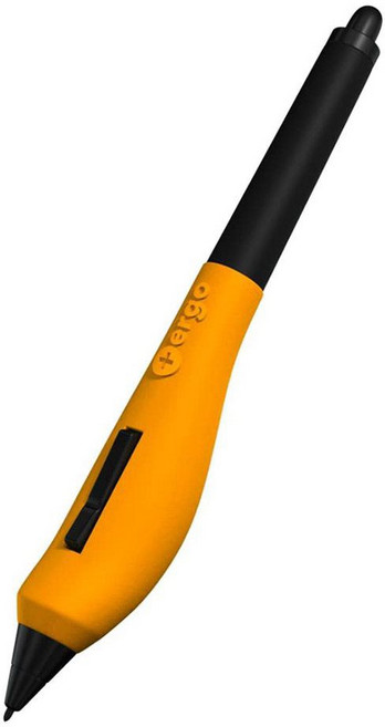 Plus Ergo Grip 와콤 그립 프로 펜 스타일러스, 4100/6100펜케이스(블랙), 1x1cm, 1개