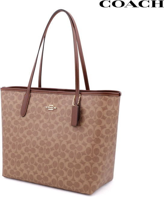 [국내백화점 A/S] 코치 토트백 여자 명품 가방 시그니처 몰리 가죽 숄더백 빅백