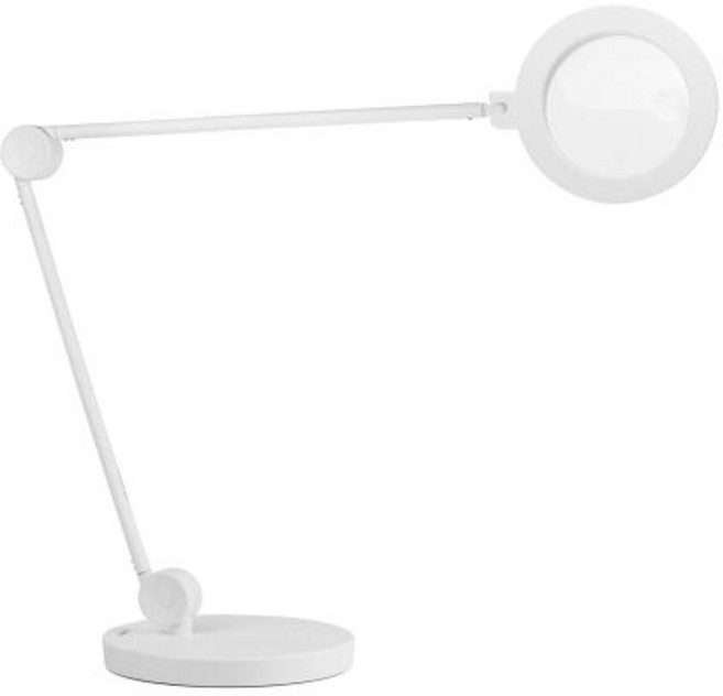 코지라이트 썬라이크 확대경 LED 스탠드 TB-L480PL-SUNLIKE, 화이트