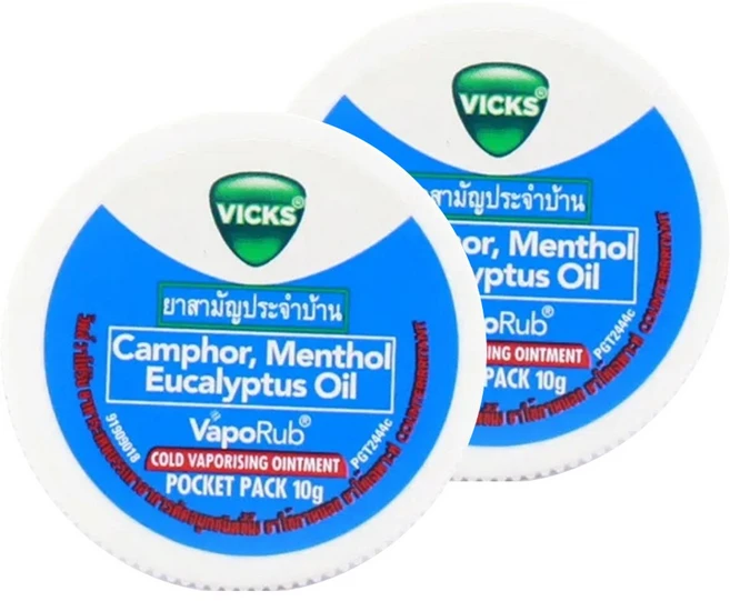 빅스 베이포럽 베이포라이징 밤, 10g, 2개 - 쿠팡