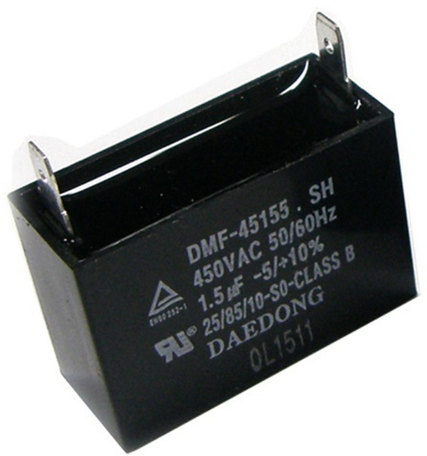 (ADIT) BK0820 / 국산 모터 기동콘덴서 450V AC 1.5uF, 1개