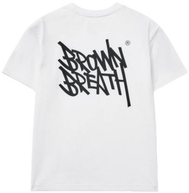 국내매장판 브라운브레스 키즈 반팔티 KIDS TAG TEE - WHITE KLMMST001WT 395303