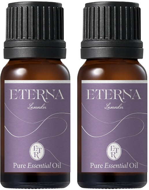 에테르나 퓨어 에센셜오일 100% 아로마오일 원액, 2개, 10ml, 라벤더