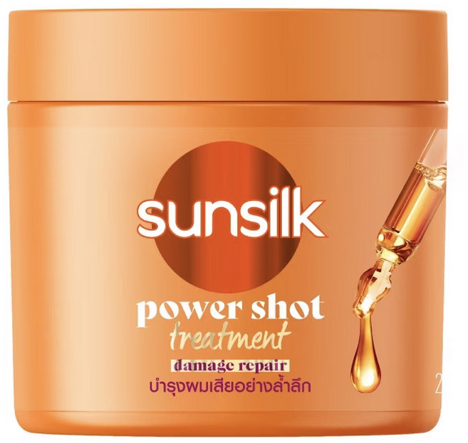 썬실크 헤어트리트먼트 250ml 오렌지 (damage repair), 1개