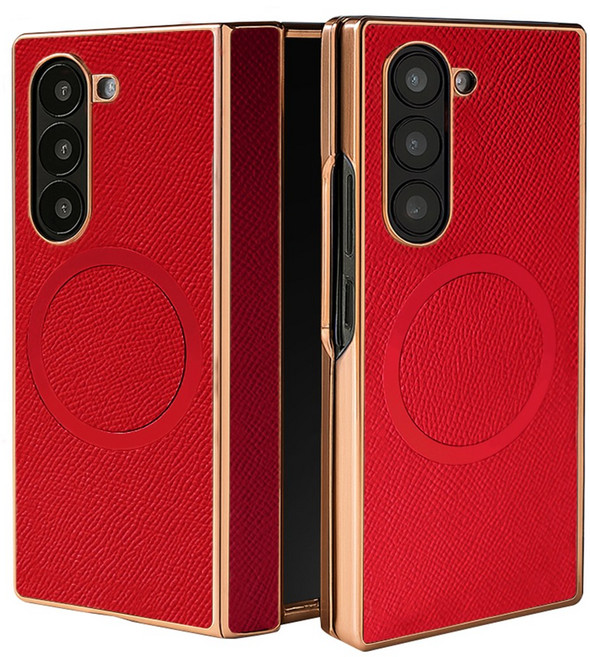 리네시 갤럭시 호환 Z 폴드 힌지보호 자력 맥세이프 커버 케이스