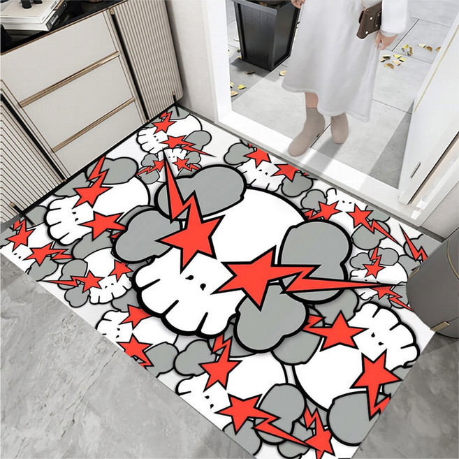 러그 단모 거실 북유럽스타일 원룸 침실 카페트