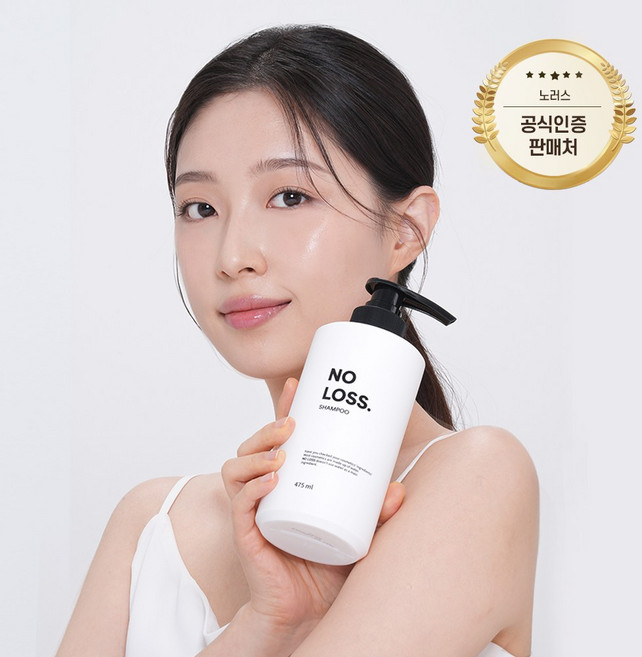 노러스 로우워터 두피 비듬 탈모 증상 완화 샴푸, 1개, 475ml