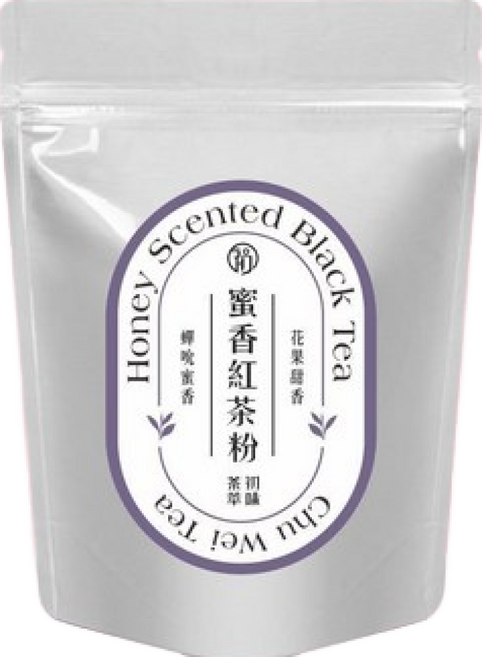 Chu Wei Tea 蜜香紅茶粉 無糖 低溫研磨 烘焙用 200目細度 可直接沖泡 蜜香 花果香 小葉種, 300g, 1個