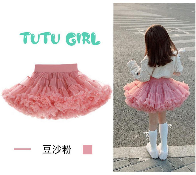 女童tutu裙紗裙公主裙 兒童半身裙 蓬蓬裙 網紗裙
