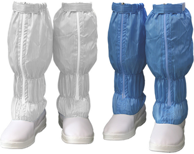 KJ 제전방진용품 방진부츠, 화이트, 1개