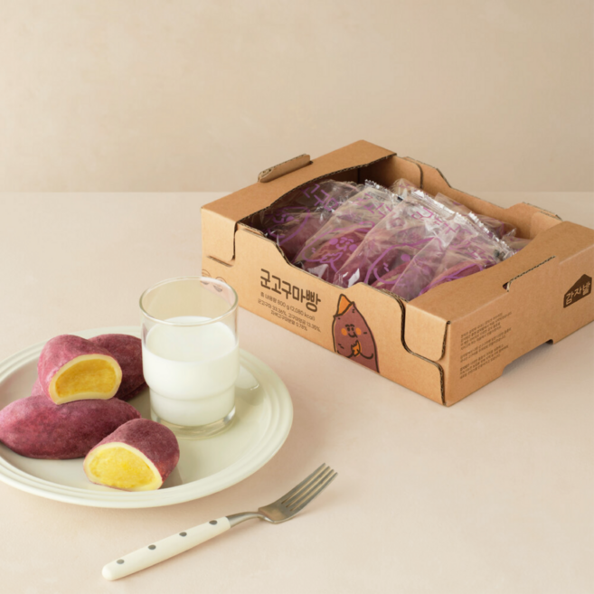 춘천 감자밭 군고구마빵 8개입