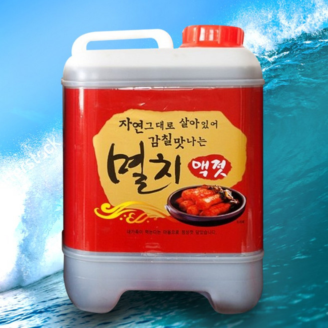 100% 국산 강경 멸치액젓 김치 액젓 국내산 김장용, 1개, 5kg