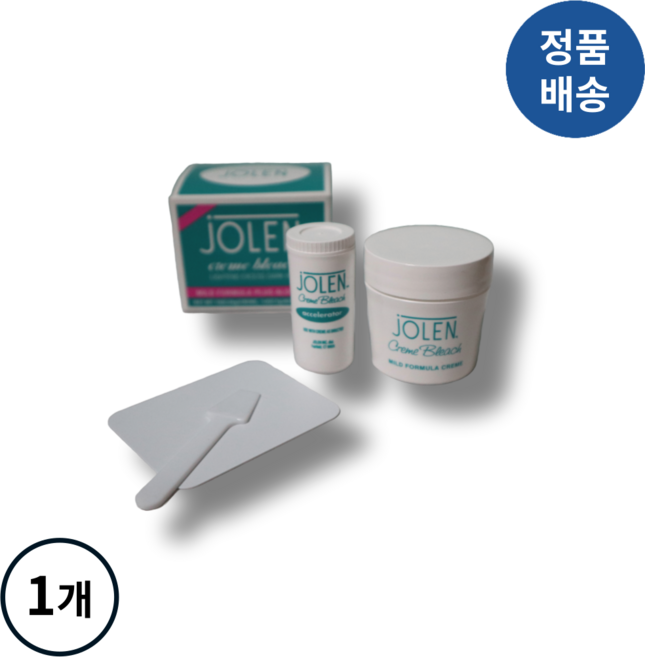 [정품배송] *졸렌* JOLEN 크림 블리치 마일드 (탈색) I 셀프탈색제 뿌염 톤맞춤 알로에베라잎성분 추가구성 시간조절컬러링!!++, 35g, 1개