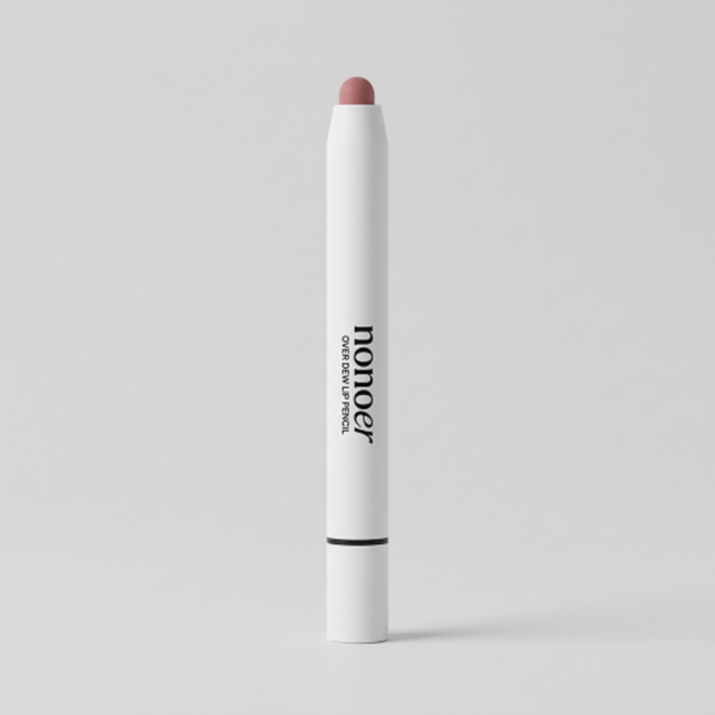 노노어 오버 듀 립펜슬, 1개, 008 타프타 피치 더스트