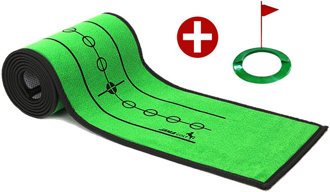 자마골프 카페트 퍼팅매트 소형 30x300cm, 1개