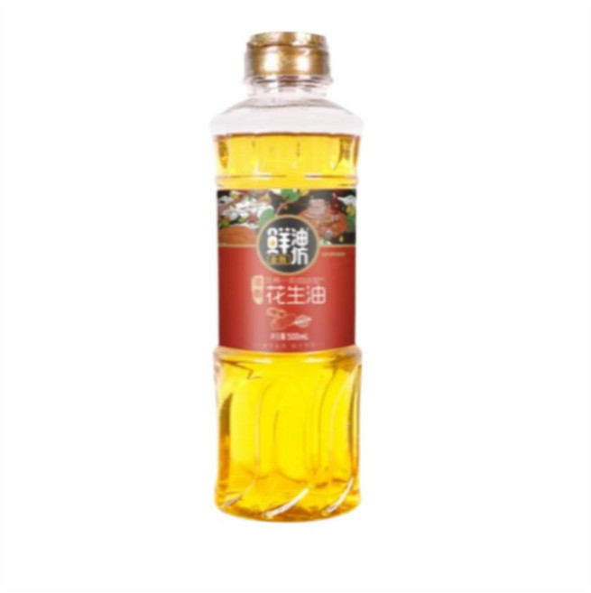 진성 칭다오 프리미엄 전통압착 햇 땅콩유 땅콩기름, 500ml, 1개