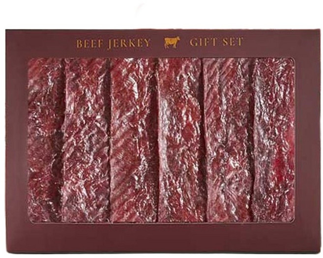 맛있는날호주산 소고기육포 선물세트 2호 600g(60gx10팩), 1세트, 60g