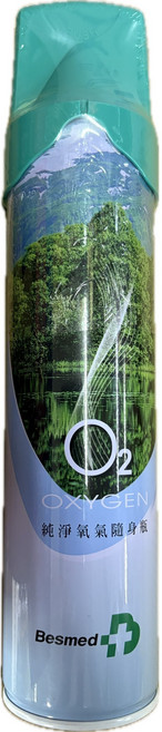 貝斯美德 純淨氧氣隨身瓶 氧氣瓶 / 登山 / 運動, 透明, 4個, 9000ml