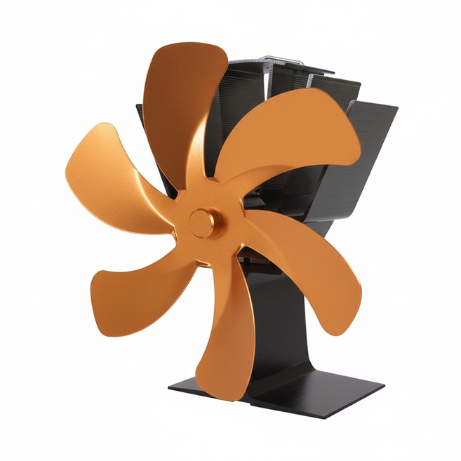 알파카 캠핑용 무동력 에코팬, 로즈골드(P0332), 1개