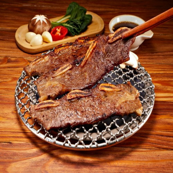 육창고 소 LA양념갈비 양념 LA갈비 엘에이 800g 초이스등급, 6개