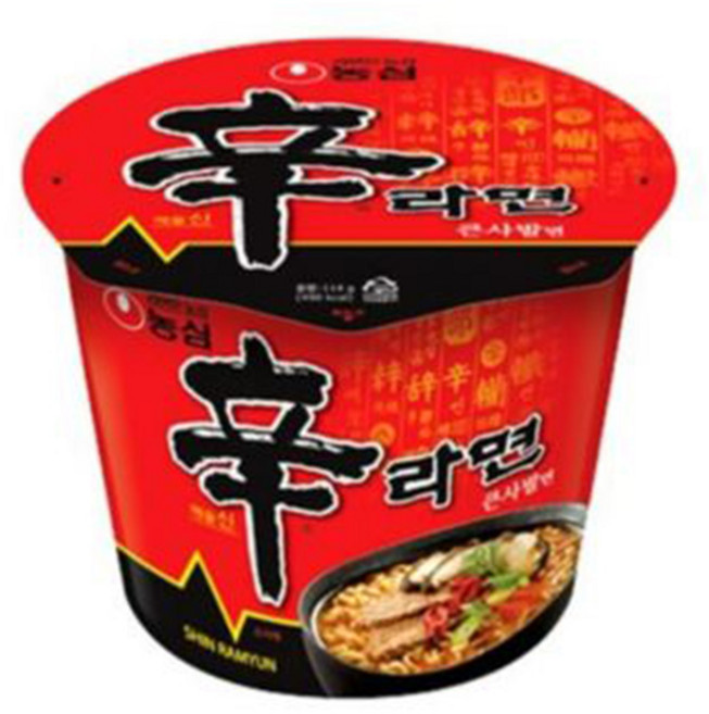 신라면 큰사발면 114g, 24개