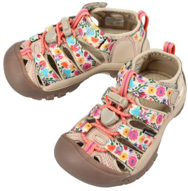 KEEN 킨 뉴포트 H2 키즈 샌들 SAFARI BIRCH 아동 샌들 1028827