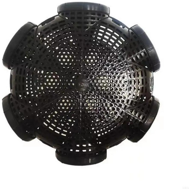 바구니 새우 트랩 가재 포수 전문 랍스터, 1개, 색상: 1. 6 holes