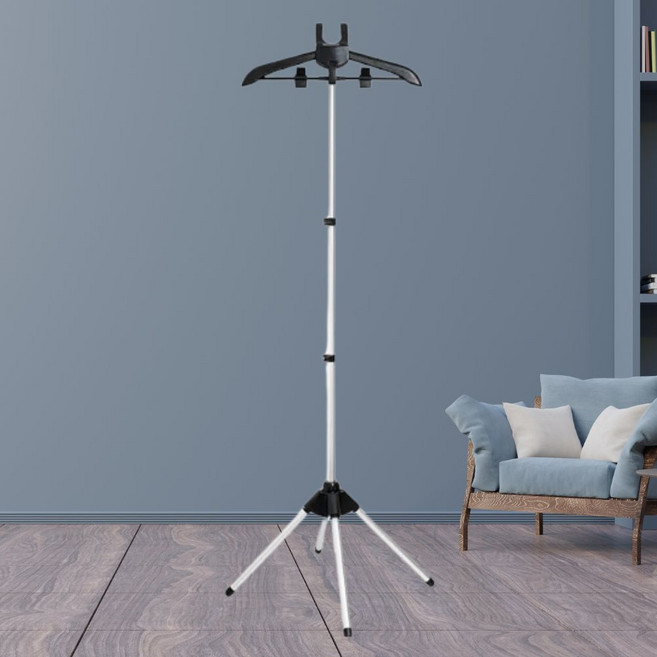 제이에스리빙 나나봉봉 스팀다리미 옷걸이 거치대, 시크한 블랙