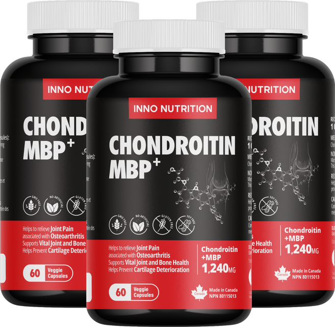 이노뉴트리션 콘드로이친1200 MBP 40mg 60베지캡슐 관절 연골 뼈건강 추천 효능, 3개, 60정